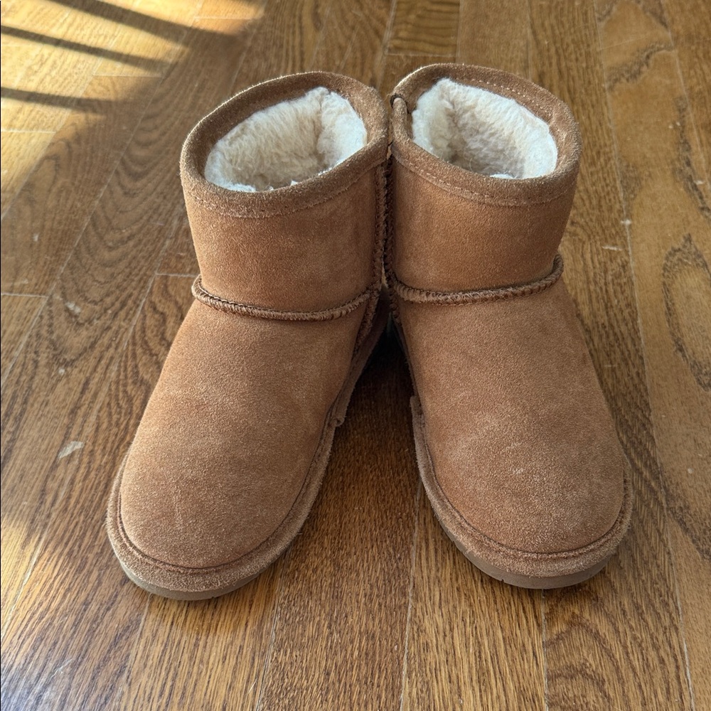 BearPaw Brown Kids Snow Boots